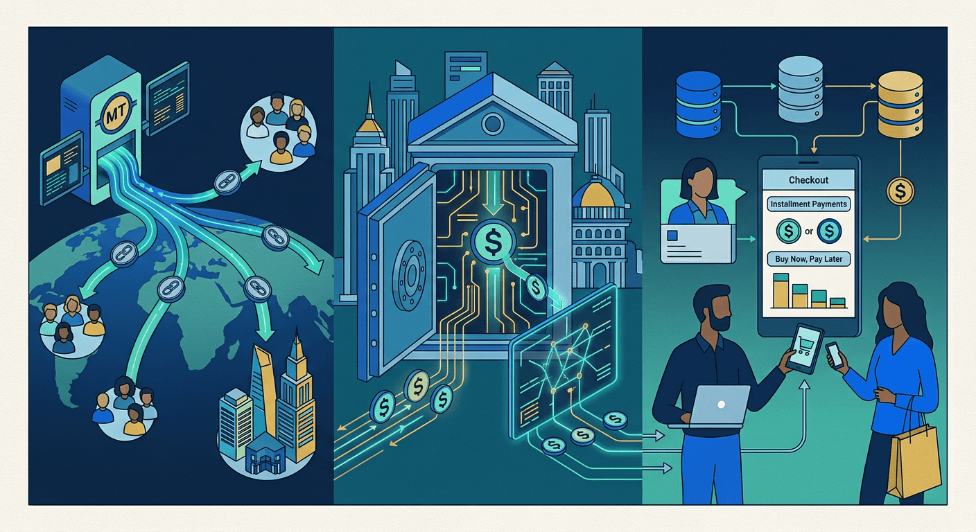 Cross-border payment network connecting regulated electronic money accounts